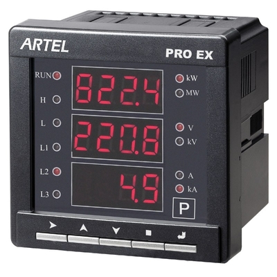 3 Spannungsprüfer-Instrument RS485 Phase Wechselstrom-digitaler Anzeigegeräte 3P5A 50Hz
